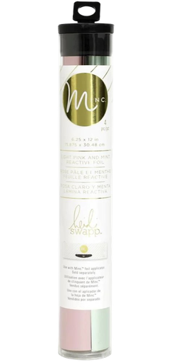 [718813701907] Foil Hs Minc menta y rosa claro