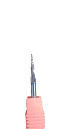 [FPRVR025X15D4] Fresa Punta Redonda Doble Flauta Helicodal en V R0.25mm X15MM-D4